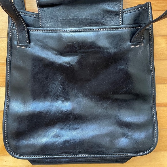 Fab COLE HAAN Black Leather Shoulder Bag - Picture 8 of 9